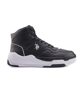U.S.POLO ASSN MILOW HI SİYAH ERKEK BİLEKLİ COMFORT SPOR AYAKKABI