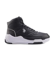 U.S.POLO ASSN MILOW HI SİYAH ERKEK BİLEKLİ COMFORT SPOR AYAKKABI