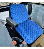 New Holland Traktör Koltuk Kılıfı TD Grubu-TD 65,75,80,90,100,110-Mavi Deri