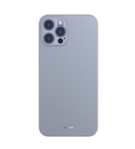 Baseus Wing Series iPhone 12 Pro Max 6.7inch Ultra İnce PP Kılıf (Beyaz)