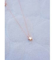 Minimal Yıldız Gümüş Kolye