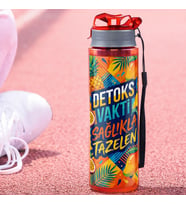 BK Gift Detoks Tasarımlı Süzgeç Hazneli Suluk 500 ml -7, BPA İçermeyen Detoks Matara