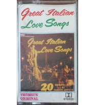 (Plak Değildir KASET tir) Great Jtalian Love Songs Kaset
