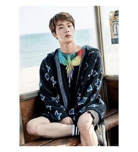 Bts Jın - Ynwa Tablo Ahşap Poster Dekoratif Kod3905
