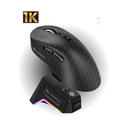 SMAILWOLF M6 EKRANLI SUPERLIGHT 12000 DPI PAW3311 Şarj İstasyonuna Sahip Kablosuz Oyuncu Faresi