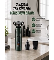 Kuru Kullanıma Uygun Erkek Tıraş Makinesi