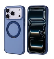 Apple iPhone 17 Pro Max Kılıf M-Safe Şarj Özellikli Standlı Zore Proton Silikon Kapak