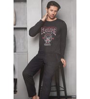Erkek Füme Pijama Takımı