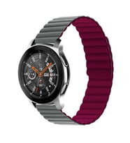 Samsung Gear S3 Uyumlu Kordon Suni Deri Yumuşak Soft Yüzey KRD-52 Kayış