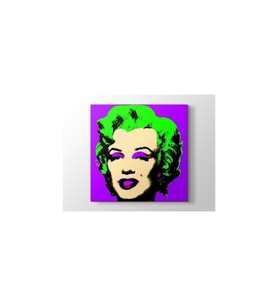 DBSanatevi Andy Warhol - Marilyn In Purple Tablo 35 X 35 Cm