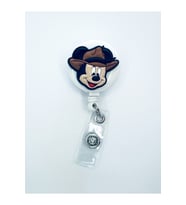 Mickey Mouse Figürlü Yoyo Yaka Kartlık Tutucu