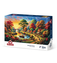 Art Puzzle Nehir Kıyısı Şenliği 1500 Parça Puzzle