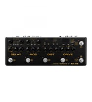 NUX CERBERUS Entegre Efekt ve Kontrol Pedalı (Üst Segment - Hibrit Multi-FX)  Analog Overdrive ve Distortion Devresi, MIDI Kontrol, 4-Kablo Metodu (4CM) Desteği  Ölçüler: 320 x 110 x 65 mm