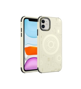 Apple iPhone 11 Uyumlu Kılıf Zore Wireless Şarj Özellikli Desenli Hot Kapak