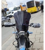 MOTOCAM Hero X Pulse Ön Cam 2020-2026 Model 46cm Siyah Renkli 4mm
