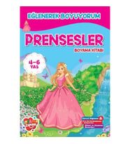 Eğlenerek Boyuyorum Prensesler