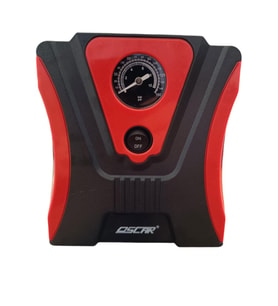 Oscar Araç Oto Analog Basınç Göstergeli Mini Hava Kompresörü 150 PSI 12V