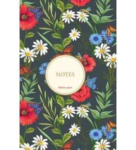 Bez Ciltli Çizgili Defter 5