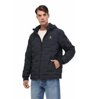Lumberjack AMOTT COAT 5PR 102023096 Siyah Erkek Mont S-XXL