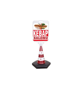 Kebab Temalı Reklam Ve Uyarı Dubası 1 Adet