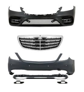 MERCEDES S SERİSİ W222 MAKYAJLI S400 AMG BODY KİT 2018-2021