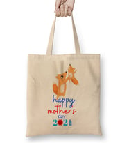 Happy Mothers Day 2021 Bez Çanta Uzun Saplı