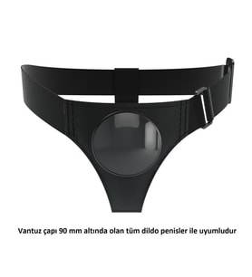 OdinsShop Vantuzlu Universal Protez Penis Belden Bağlama Kemeri - Bobby
