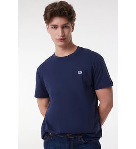 Lee Erkek T-shirt (Lacivert)