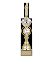 ODAK KUPA - Figürlü Kupalar - Mezuniyet Kadın Figürlü Kupalar FG-066 B - 47 cm