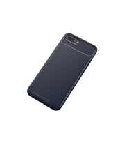 Apple iPhone 7 Plus Uyumlu Kılıf Zore Negro Silikon Kapak (Lacivert)