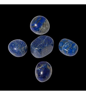 Lapis Lazuli Doğal Taş Tımbıl El Taşı