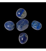 Lapis Lazuli Doğal Taş Tımbıl El Taşı