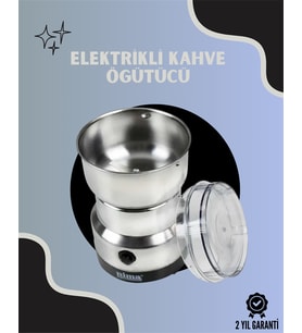 Paslanmaz Çelik Kahve Değirmeni Düşük Gürültü, Yüksek Devir, Fındık ve Tahıl İçin Uygun