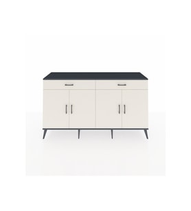 Hyperion Konsol 4 Raflı 2 Çekmeceli 4 Kapaklı 176x44x99 Antrasit-Aytaşı