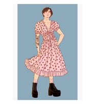 Çilekli Kook Tablo Ahşap Poster Dekoratif Kod4436