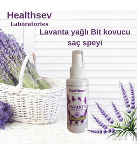 Healthsev Lavanta yağlı Bit kovucu Saç Bakım Spreyi 100 ml