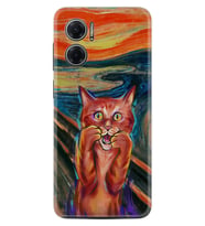 Xiaomi Redmi Note 11E Kılıf Silikon Desen Özel Seri Tablo Cat 1788