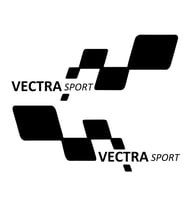 vectra sport Etiket Yapıştırma 30cmx11cm MMD331