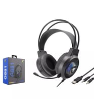 Hadron G881 Gaming Mikrofonlu Oyuncu Kulaklığı RGB Işıklı - Siyah
