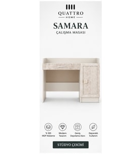 SAMARA ÇALIŞMA MASASI- %100 MDF