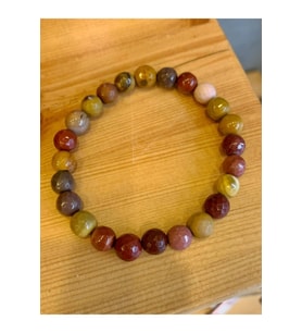 Mookaite Jasper Bileklik ( Fasetli Kesim )