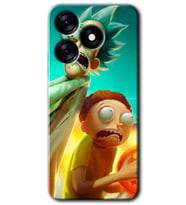 Tecno Spark 10 Pro Kılıf HD Desen Baskılı Kılıf - Rick Morty