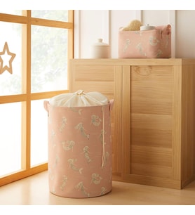 Ocean Home Textile 2'li Çocuk Odası Deniz Kızı Sepet Set 1 Adet 30 x 21 x 18 / 36 x 50 cm