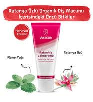 Weleda Ratanhia Özlü Doğal Diş Macunu 75 ml