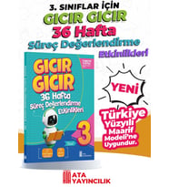 3. Sınıf Gıcır Gıcır 36 Hafta Süreç Değerlendirme Etkinlikleri