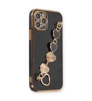 Apple İphone 12 Pro Max Kılıf Esila Silikon - Siyah