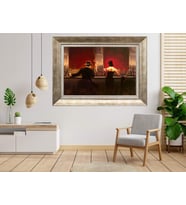 Gümüş Çerçeveli Tablo nb1122