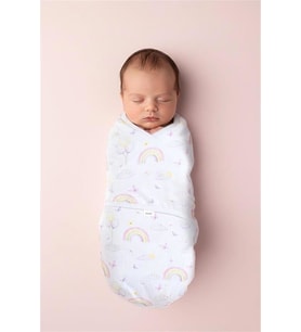Kanz Kız Bebek Rainbow Müslin Kundak KNZ-014