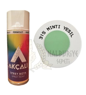 Akçalı Akrilik Sprey Boya MİNT YEŞİL 400 ml - 315