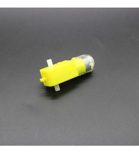 Arduino Robot SADECE DC Motor Redüktörlü Motor 250 rp Tekerleksiz TT Sarı Motor